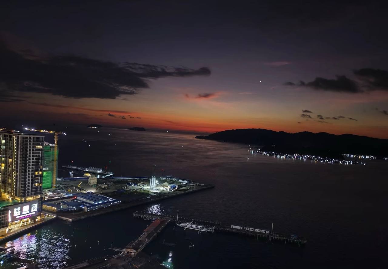 黄昏景色